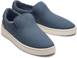 TOMS Herren TRVL LITE 2.0 Slip-ON Bootsschuhe, BLAU, 44.5 EU von TOMS