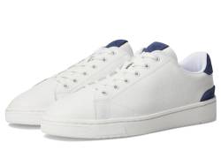 TOMS Men's TRVL LITE 2.0 Low Sneaker, Bright White/Cadet Blue Leather, 11 UK von TOMS