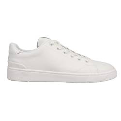 TOMS Men's TRVL LITE 2.0 Low Sneaker, Bright White Leather, 10.5 UK von TOMS