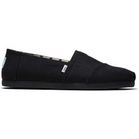 TOMS Schwarz auf Schwarz Alpargatas Espadrille von TOMS