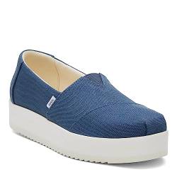 Toms Damen Alp Midform Flacher Slipper, Majolika Blau, 43 EU von TOMS