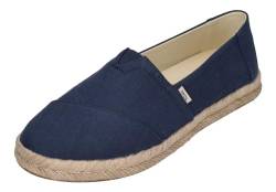 Toms Damen Espadrilles Seil 2.0_Navy Sneaker, Marineblau, 37 EU von TOMS