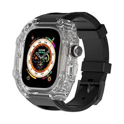 TONECY Schutzhülle für Apple Watch Ultra 49 mm, MOD-Kit Serie 8, 7, 6, 5, 4, SE, Armband, leicht, robust von TONECY