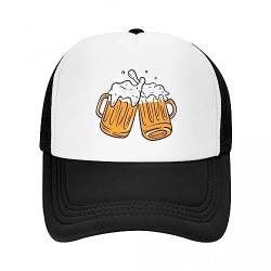 TONFON Baseball Kappe Hiphop Sonnenhut Personalisierte Bier Baseballkappe Sonnenschutz Männer Frauen Verstellbare Trucker Mütze Herbst Snapback Verstellbare Geburtstagsgeschenke von TONFON