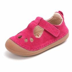 TONGLEPAO Baby Lauflernschuhe mädchen Mary Jane Babyschuhe Krabbelschuhe für Kleinkind Junge Kinder Schuhe (Magenta, Kleinkind, Frauen, Numeric 20, EU Schuhgröße) von TONGLEPAO