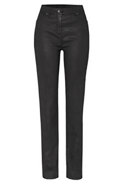 TONI Damen 5-Pocket-Hose »be Loved« aus veganem Leder 44K schwarz | 089 von TONI