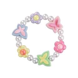 TONXX Böhmische Perlenarmbänder, Sommer-Schmetterlings-Blumen-Armbänder, Hawaii-Strand-Armbänder, Schmuck, geeignet für Damen und Mädchen von TONXX