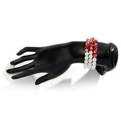 TONXX Halloween Blut Muster Perlen Armbänder Mode Multi-schicht Nachahmung Perlen Roman Armreifen Gothic Party Schmuck Geschenk von TONXX