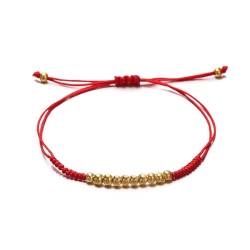 TONXX Handgefertigtes Drachenarmband, chinesisches Jahr, Tierschmuck, Geschenk, gewebtes Handseil, gewebtes Armband, Baumwollseilmaterial für Frauen von TONXX