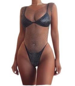 Körperketten Mode Bikini Sexy Flash-Körperkette Personalisierte ausgehöhlte V-Ausschnitt-Kleid-Accessoires Frauen von TONZN