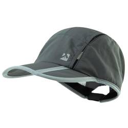 TOP-EX XL/XXL Baseball Cap Herren Atmungsaktiv Sports Running Kappe UV Schutz Basecap Sommer Golf Cap 89056_Dunkelgrau M/L von TOP-EX