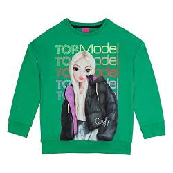 Top Model Mädchen Sweatshirt mit Candy 75074 grün, Größe 128, 8 Jahre von TOP Model