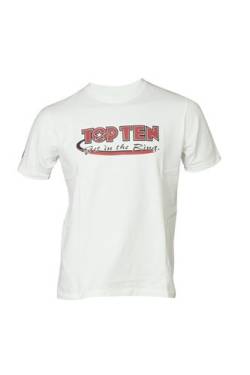 Top Ten T Shirt Get in The Ring XL weiß von TOP TEN