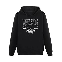 TOPCREATING Danzig Logo Rock Hoodies Long Sleeve Pullover Loose Hoody Mens Sweatershirt Size M von TOPCREATING