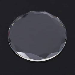 Runder Halter, runde Kristallpalette mit 4,5 cm Durchmesser, für professionelle Wimpernverlängerungswerkzeuge im Salon zu Hause von TOPINCN