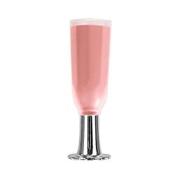 Weinglas Flüssigpuder Rouge Glows Rouge Peach Tender Pink Nude Makeup 15ml Hohes Milder Multivitamin (B, One Size) von TOPKEAL