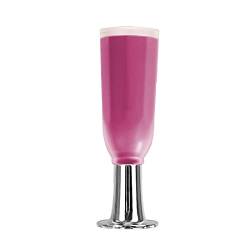 Weinglas Flüssigpuder Rouge Glows Rouge Peach Tender Pink Nude Makeup 15ml Hohes Milder Multivitamin (D, One Size) von TOPKEAL