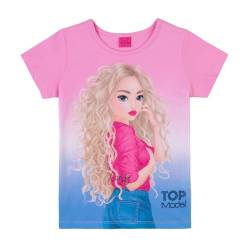 TOPModel Mädchen T-Shirt mit Candy 75007 pink, Größe 140, 10 Jahre von TOPModel