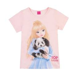 TOPModel Mädchen T-Shirt mit Louise 75009 rosa, Größe 140, 10 Jahre von TOPModel