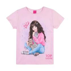 TOPModel Mädchen T-Shirt mit Miju 75011 rosa, Größe 152, 12 Jahre von TOPModel