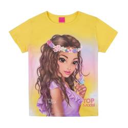 TOPModel Mädchen T-Shirt mit Talita 75012 gelb, Größe 140, 10 Jahre von TOPModel