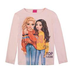 Top Model Mädchen Langarmshirt mit Christy & Miju 75065 pink, Größe 140, 10 Jahre von TOPModel