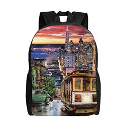 San Francisco Printing Men'S And Women'S Travel Backpack, Business Laptop Backpack, Casual Daypack von TOPUNY