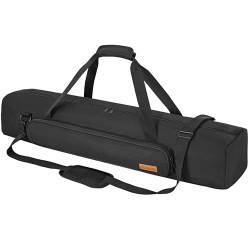Stativ-Tragetasche, 88,9 cm Stativtasche, Einzelfach-Tasche mit verstellbarem Schultergurt und Griff, für Lautsprecherständer/Licht/Beleuchtungsständer/Mikrofonstangen von TORIBIO