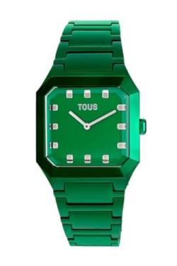 TOUS Quadratische Uhr Aluminium Grün 300358040 von TOUS