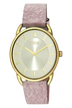 TOUS Watches dai Damen Uhr analog Quarzwerk mit Leder Armband 200351019 von TOUS
