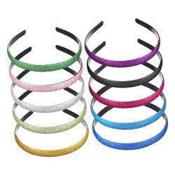 TOVINANNA 10 Stück Stirnband Party Kopfbedeckung Haarreifen Kopfbänder Für Damen Haar Kopfschmuck Festival Niedliche Haaraccessoires Frauen Kopfschmuck von TOVINANNA