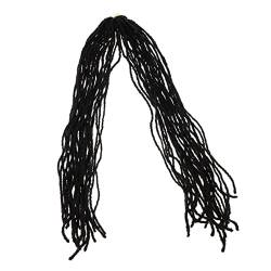 TOVINANNA Dirty Little Braids Haarverlängerungen Haarteilverlängerungen Für Frauen Dreadlock Stirnband Perücken Doppelseitige Dreadlock Verlängerungen Haarperücke Lange Dreadlock von TOVINANNA