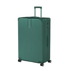 TOWINE Handgepäck Koffer Retro-Koffer mit großem Fassungsvermögen, Universal-Rad-Trolley, Passwortbox, extra großer Koffer, Anti-Kollisions-Koffer Multifunktionaler Koffer (Color : D, Size : 26-inch) von TOWINE