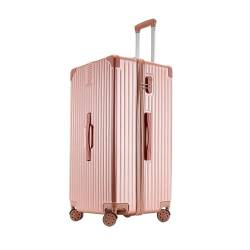 TOWINE Handgepäck Koffer Retro-Koffer mit großem Fassungsvermögen, Universal-Rad-Trolley, Passwortbox, extra großer Koffer, Anti-Kollisions-Koffer Multifunktionaler Koffer (Color : G, Size : 40-inch) von TOWINE