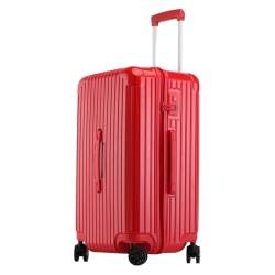 TOWINE Handgepäck Koffer Trolley-Koffer mit großem Fassungsvermögen und Universalrädern, Bordkoffer mit verdicktem Aluminiumrahmen Multifunktionaler Koffer (Color : C, Size : 30in) von TOWINE