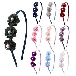 TOYANDONA 10st Stirnband Pailletten-stirnbänder Für Frauen Perlenstirnbänder Haaraccessoires Haarschmuck Perlenstirnband Perle Haarreifen Damen Blumen Temperament von TOYANDONA