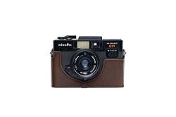 Kameratasche für Minolta Hi-Matic SD-Filmkamera, handgefertigt, echtes Leder, Kaffeefarbe von TP Original