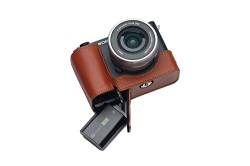 Kameratasche für Sony ZV-E1 ZVE1, handgefertigt, echtes Leder, halbe Kameratasche von TP Original