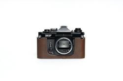 TP Original Halbkameratasche aus echtem Leder, handgefertigt, für Canon EF-Filmkamera, Kaffeefarben von TP Original