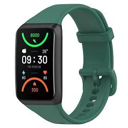 Sport-Armband aus Silikon für Oppo Band 2, weich, wasserdicht und strapazierfähig, grün, Ajustable von TPC Mobile