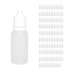 TPPIG 100 STÜCK 15 Ml Leere Kunststoff-Quetschflaschen AugenflüSsigkeitstropfen NachfüLlflaschen von TPPIG