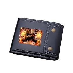 TPSTBAY Anime MHA Kurze Brieftaschen Bakugou Katsuki ID Kartenhalter PU Leder Münzen Geldbörsen Cartoon Geld Taschen Schwarz Kupplung, Schwarz, big, Stil 4 von TPSTBAY