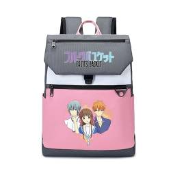 TPSTBAY Cartoon Pink Bookbag Oxford Daypack Frauen Kawaii Reise Rucksack Anime Laptop Bagpack, Stil 28, Kawaii von TPSTBAY