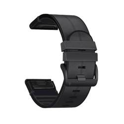 TPUOTI Quickfit-Uhrenarmband für Garmin Fenix 7X 7 6 6X Pro 5X 5 3HR 935 945 MK2 S60 S62, echtes Lederband, Silikon-Armband, 22 mm, 26 mm, For Instinct 2-S62, Achat von TPUOTI
