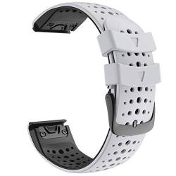 TPUOTI Smartwatch-Armband für Garmin Fenix 7, 7X, 6, 6X, Pro, 5X, 5 Plus, 3, 3HR, Forerunner 935, 945, Schnellverschluss-Armband, Silikon-Armband, 22mm Fenix 5 935, Achat von TPUOTI