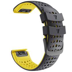 TPUOTI Smartwatch-Armband für Garmin Fenix 7, 7X, 6, 6X, Pro, 5X, 5 Plus, 3, 3HR, Forerunner 935, 945, Schnellverschluss-Armband, Silikon-Armband, 22mm Fenix 7, Achat von TPUOTI