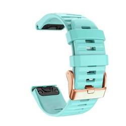 TPUOTI Smartwatch-Armband für Garmin Fenix 7, 7X, 7S, 5S, 5, 5X, Plus, 6S, 6, 6X, Pro, Schnellentriegelung, Silikon-Armband, 26, 20 mm, QuickFit 20mm, Achat von TPUOTI