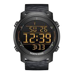 TPWEWRX Herren Digital Sportuhr 50M Wasserdicht Taktische Uhr Militärische Uhren Intelligente Militärische Elektronische Armbanduhr mit LED Hintergrundbeleuchtung von TPWEWRX