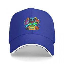 Basecap Geometry Dash Old School Gaming Baseballkappe Golf tragen hüte baseballmütze Flauschige Hut Strandtasche Hut für mädchen männer Geschenk von TQASER
