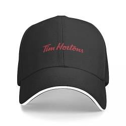 TQASER Basecap Tim Hortons Merchandise Cap Baseballmütze Mode Ballmütze Hüte für Damen Herren Geschenk von TQASER